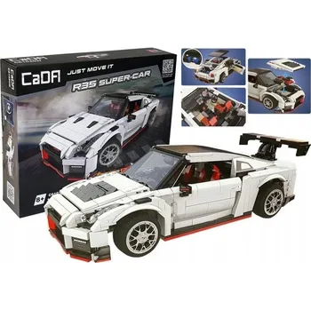 ostatní stavebnice SPORTOVNÍ AUTO Z KOSTEK, STAVEBNICE 1322 DÍLKŮ