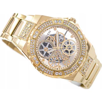 Hodinky DÁMSKÉ HODINKY GUESS GW0302L2 REVEAL se ZIRKONY