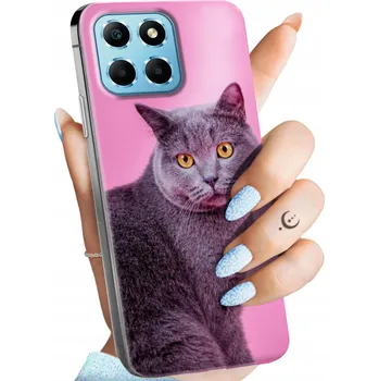 Pouzdro na mobilní telefon Kryt Hello Case Zadní Kryt pro Honor 70 Lite, X6, X8 růžový