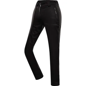Dámské kalhoty Dámské lyžařské softshellové kalhoty Alpine Pro UFEDA - černá / S