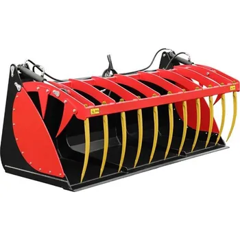 Lopata Lopata s přidržovačem na čelní nakladač SZK 20, EURO upínání, šířka 2000 mm objem 0,77 m3