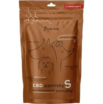 Pamlsek pro psa Curepoint CBD pamlsek Immunity S 100g