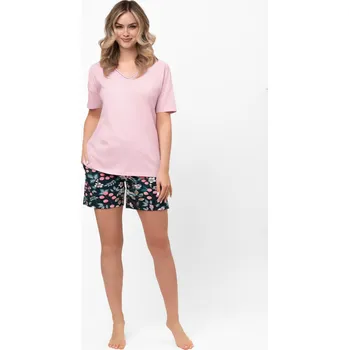 Dámské pyžamo Dámské pyžamo krátký rukáv, krátké kalhoty Marisal S