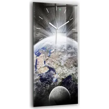 Hodiny Nástěnné hodiny Wallfluent černé 30 cm