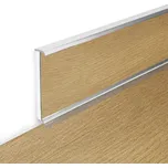 BRASED Design vinyl lišta stříbrná