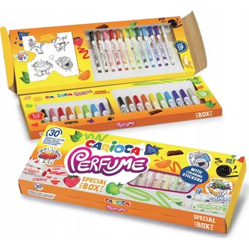 Vonné FIXY CARIOCA 30 ks + SAMOLEPKY 43530