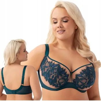 Podprsenka Gorsenia podprsenka s měkkými košíčky modrá velikost 75G