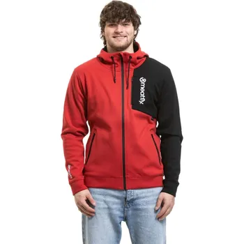 Pánská mikina Pánská technická mikina Meatfly Lightyear červená S