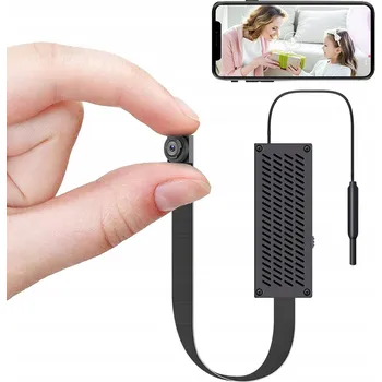 Zabezpečení domácnosti MINI ŠPIÓNÍ KAMERA SKRYTÁ FULL HD DETEKTIVNÍ S KNOFLÍKY