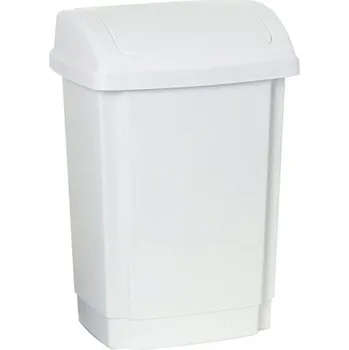 Odpadkový koš Odpadkový koš Plast Team SWING 25 l bílý