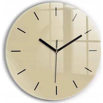 Hodiny Nástěnné hodiny Wallfluente béžové 30 cm