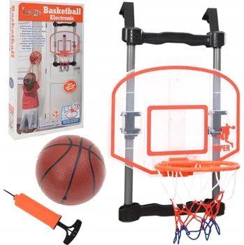 autíčko Basketbalová deska s košem pro děti, obruč, počítadlo hodů, zvuk 39881B-1