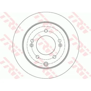 Brzdový kotouč Brzdový kotouč LUCAS DF7819