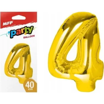 Balónek MFP Paper Balónky 4 zlaté 40 cm