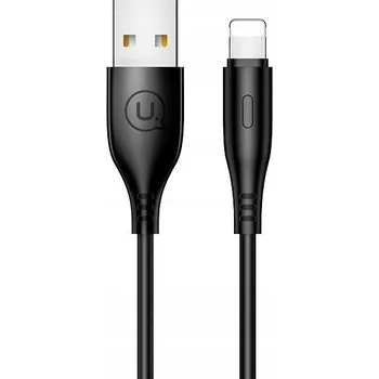 Datový kabel Kabel Usams USB - Apple Lightning 1 m černý