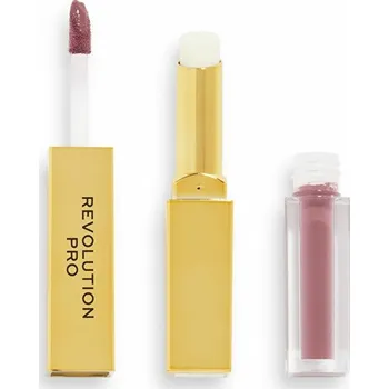 Přípravek na rty Revolution PRO Oboustranná rtěnka s balzámem Seclusion Supreme Stay 24h 2,5 ml