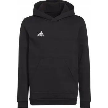 Chlapecká mikina Dětská mikina bavlna Adidas černá, velikost 164