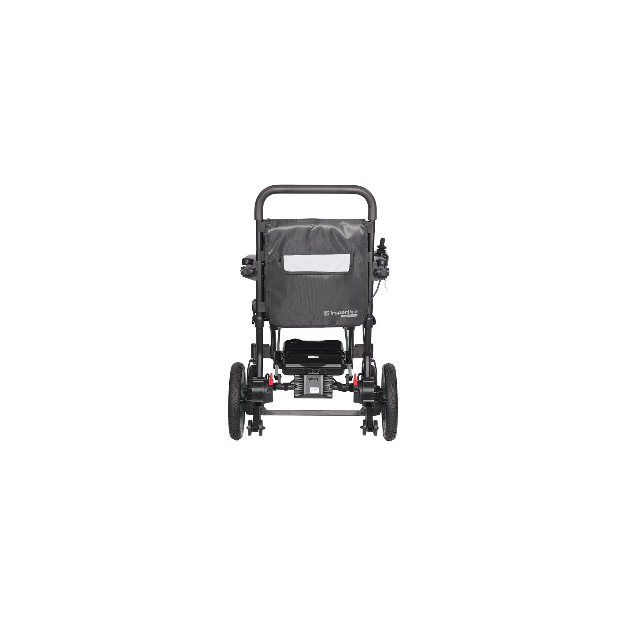Fotografie 5 - Invalidní vozík inSPORTline Zauney černý 42 cm