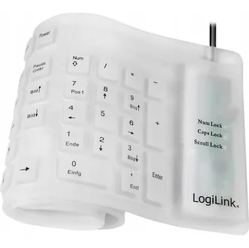 Klávesnice Membránová klávesnice LogiLink QWERTZ 54A363