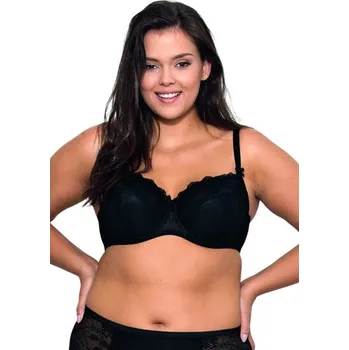 Podprsenka Mefemi podprsenka polovyztužená černá velikost 90G