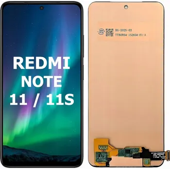 Pouzdro na mobilní telefon DISPLEJ PRO XIAOMI REDMI NOTE 11 / 11S OLED + NÁVOD