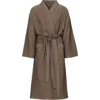 Župan do sauny Rento Kenno XXL, hnědo-šedá barva