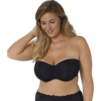 Podprsenka Triumph podprsenka bardotka, balkonetka černá velikost 70F
