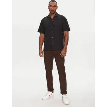 Pánská košile Jack&Jones pánská košile casual JACK&JONES-12268967 krátký rukáv volný střih bavlna velikost L