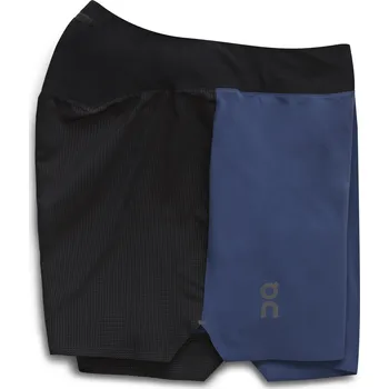 Pánské kraťasy Pánské kraťasy ON Running 5" Lightweight Shorts Denim/Black Velikost: L