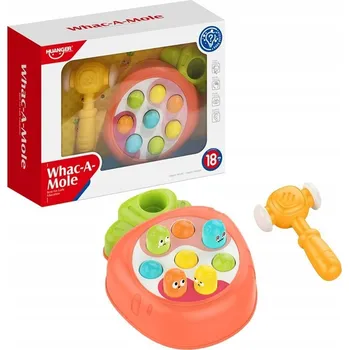 DOVEDNOSTNÍ HRA HRAČKA ZBÍJEČKA ZATLOUKAČKA S KLADÍVKEM PRO BATOLATA OD 18M+