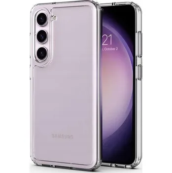 Pouzdro na mobilní telefon Zadní Kryt Crong pro Samsung Galaxy S23 bezbarvý