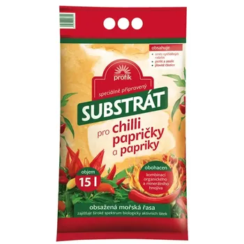 Substrát Forestina Profík substrát pro chilli papričky a papriky 15 litrů