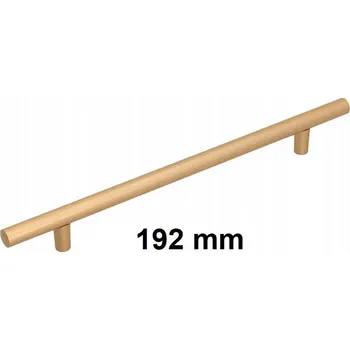 Nábytková úchytka reling GAMET RE10 192/272MM ZLATÁ MATNÁ
