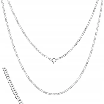 Řetízek Stříbrný řetízek ryzost 925 Vzor Rombus Rombo na přívěsky | 40 cm x 2.5 mm