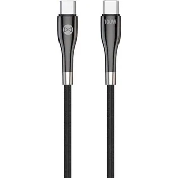Datový kabel Kabel Forever USB - USB 3.1 typ C, 1 m, černý