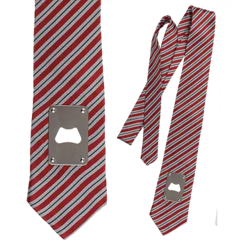 Lampionky.cz Dárek pro muže – Kravata s otvírákem na láhev 140 cm