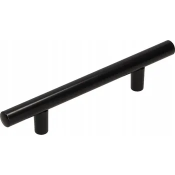 Nábytkové kování Nábytková úchytka reling černá matná Gamet