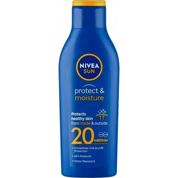 Přípravek na opalování Emulze na opalování NIVEA Sun SPF 20, 200 ml