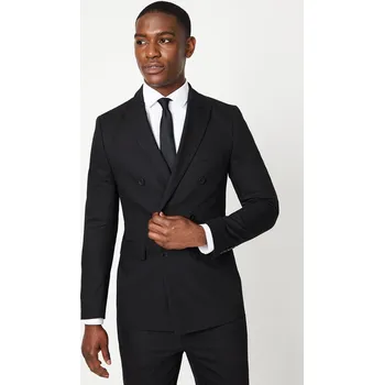 Dámské sako BURTON ČERNÉ DVOUŘADÉ SAKO (46)