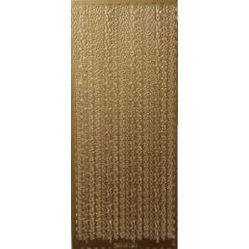 Set školních potřeb tiker ażurowy 10x23cm bordiurka złoty