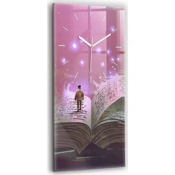 Hodiny Nástěnné hodiny Wallfluent černé 30 cm