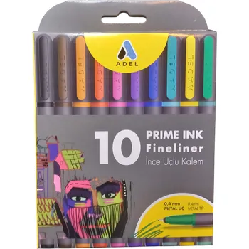 Popisovače Prime Ink liner - Základní odstíny - sada 10ks