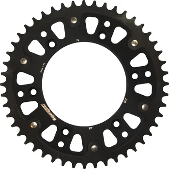 Řetězová sada pro motocykl Řetězová rozeta SUPERSPROX STEALTH RST-210:48-BLK černý 48 zubů, 520