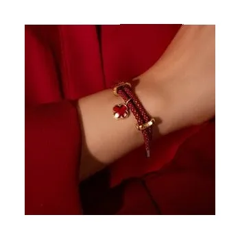 Náramek Lilou Náramek 0J0113 Červená OS