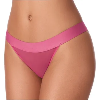 Kalhotky DKNY - Sheers kalhotky klasické dark rose L DK8945