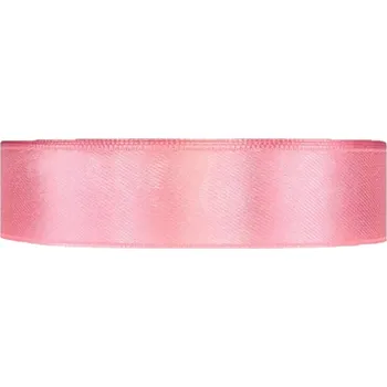 Stuha Saténová stuha oboustranná 25m x 20mm pivoňková růžová