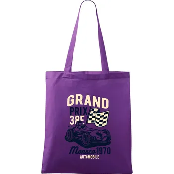 Grand Prix - Taška bavlněná - 42 x 38 cm ( Fialová )