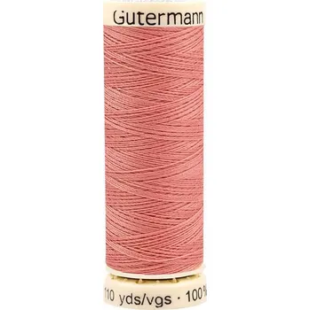 Nit Polyesterové nitě návin 100 m Gütermann univerzální, střední, 662 Powder Pink