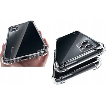 Pouzdro na mobilní telefon Průhledný Zadní Kryt Case pro Realme 9i