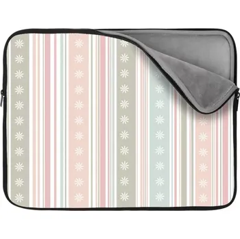pouzdro na notebook Sablio Obal na notebook Pruhy a tečky - 17"